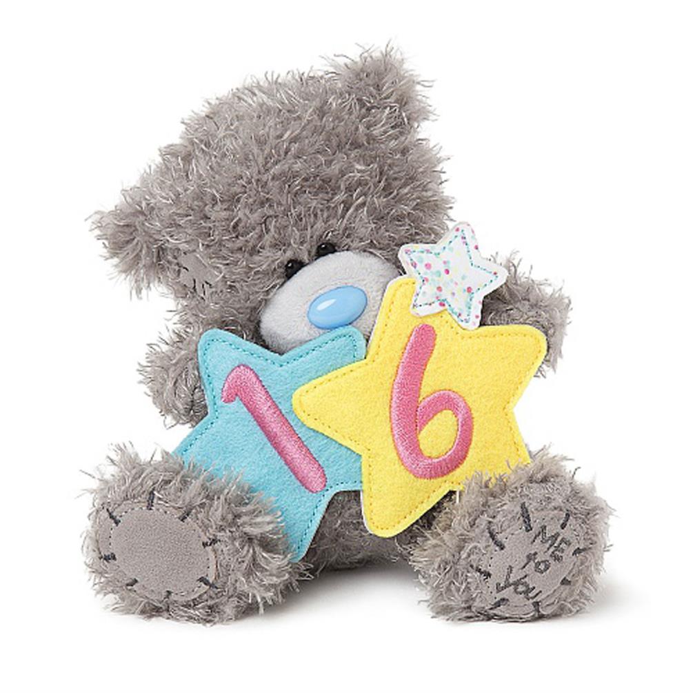 7" Holding 16th Birthday Stars Me to You Bear Extra Image 2